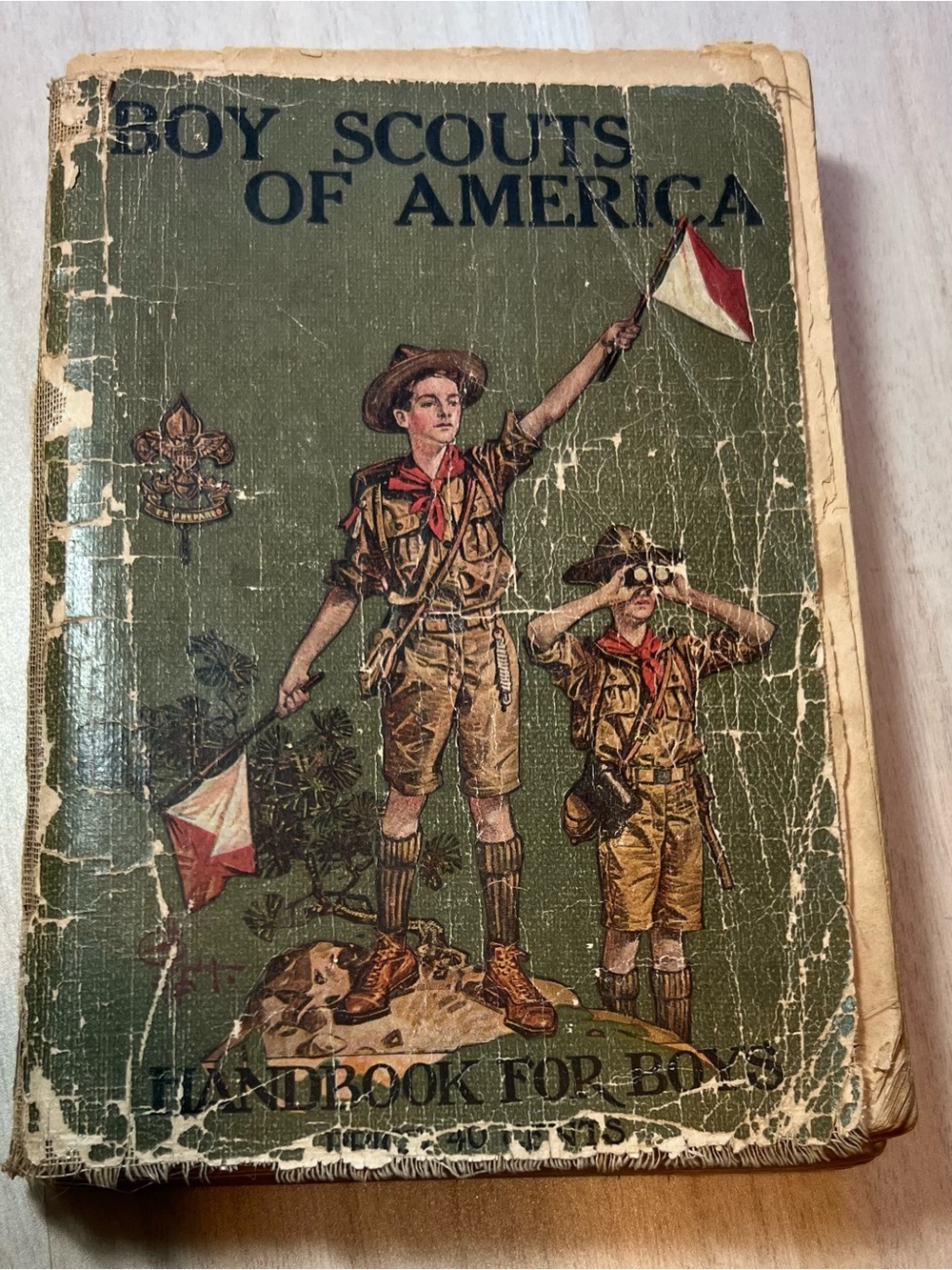 Boy Scouts of America A Handbook For Boys